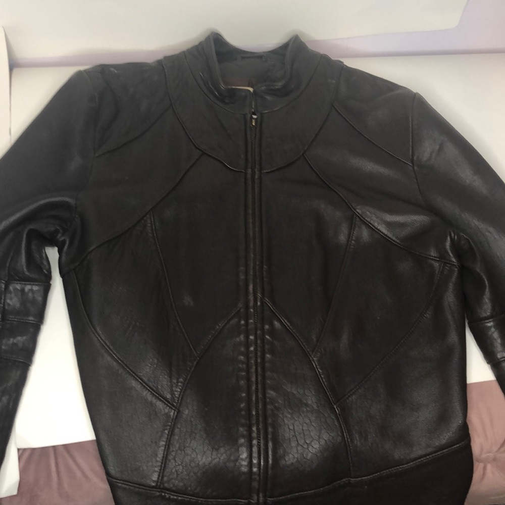 Wilson  Leather brown jackect